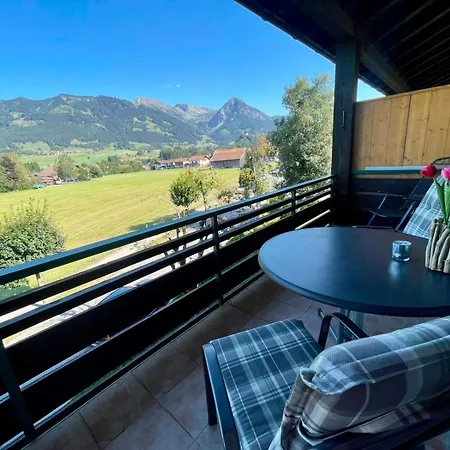 Haus Alp-oase 1-raum-wohnung Herzstück Fischen im Allgaeu